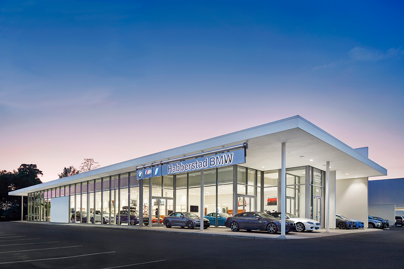 Habberstad BMW dealership in Huntington, Long Island